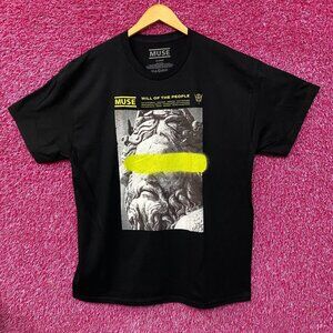 Muse Will Of The People Defaced T-Shirt XL